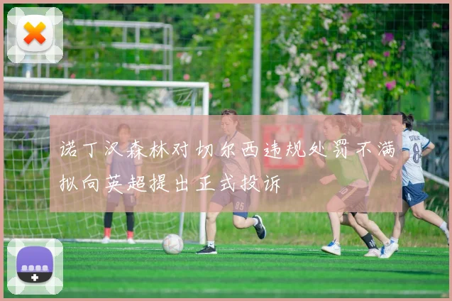 诺丁汉森林对切尔西违规处罚不满拟向英超提出正式投诉